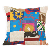 Vintage embroidered cushion cover 46x48 cm