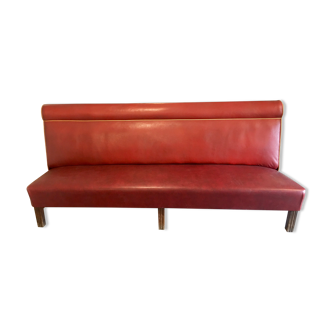 Parisian brasserie bench