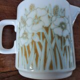 Pot à lait et confiturier Hornsea Fleur. 1970. England