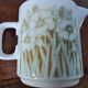 Hornsea Flower milk jug and jam pot. 1970. England