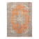 6x8 Brunt Orange & Beige Aesthetic Vintage Rug, 188x262Cm