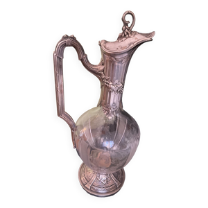 Carafe argent vermeil