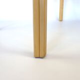 Birch dining table 80s