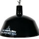 Industrial black enamel pendant lamp from emax, 1960s
