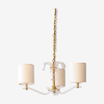 Tropical suspension in plexiglass and brass
