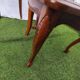 Magnificent Set of 3 Vintage Louis XV Chairs in Carved Solid Wood and Cane