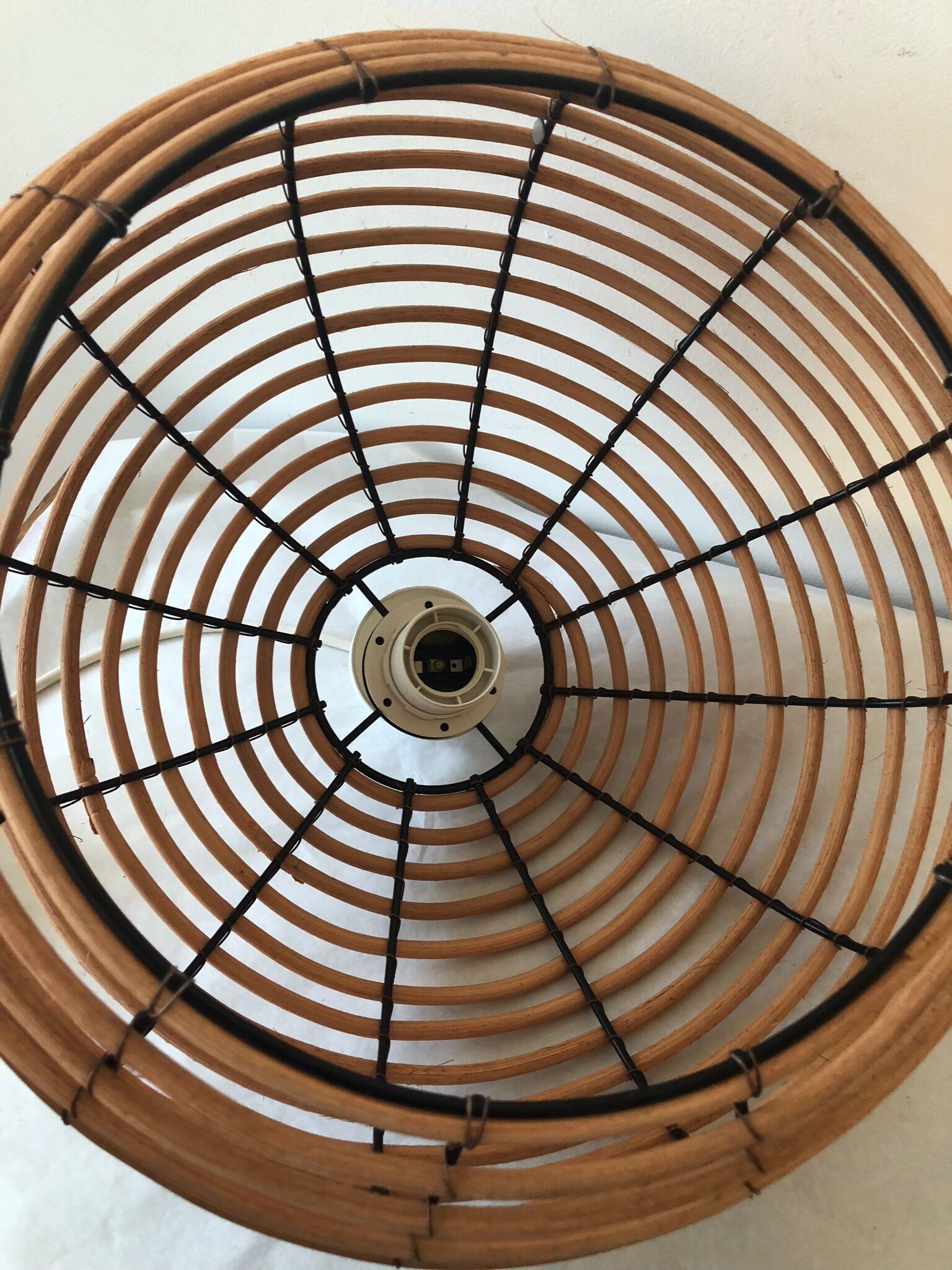 Vintage bamboo suspension