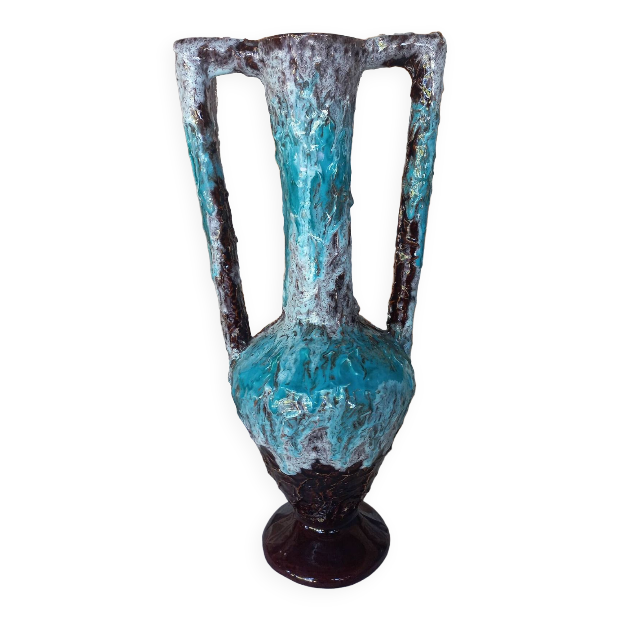 Large Vallauris amphora vase