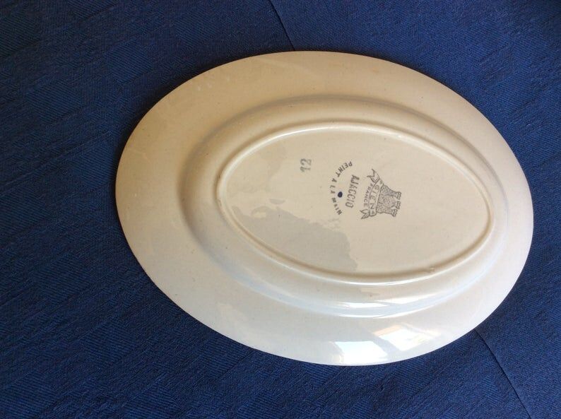 Set 2 petits plats vintage manufactures Badonviller,Gien