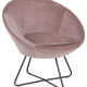 Velvet armchair