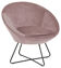 Velvet armchair