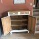 Buffet parisien blanc et bois