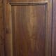 Antique wardrobe from the late 19th century in solid wood.
