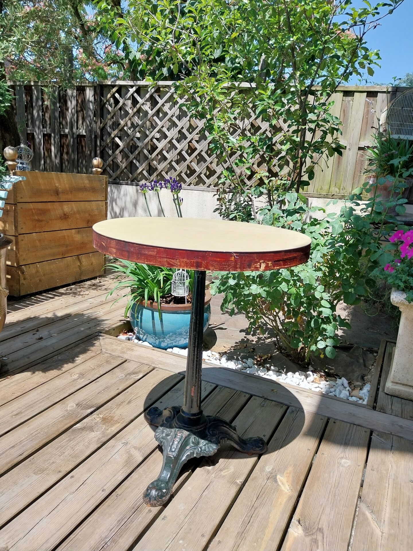 Table de bistrot