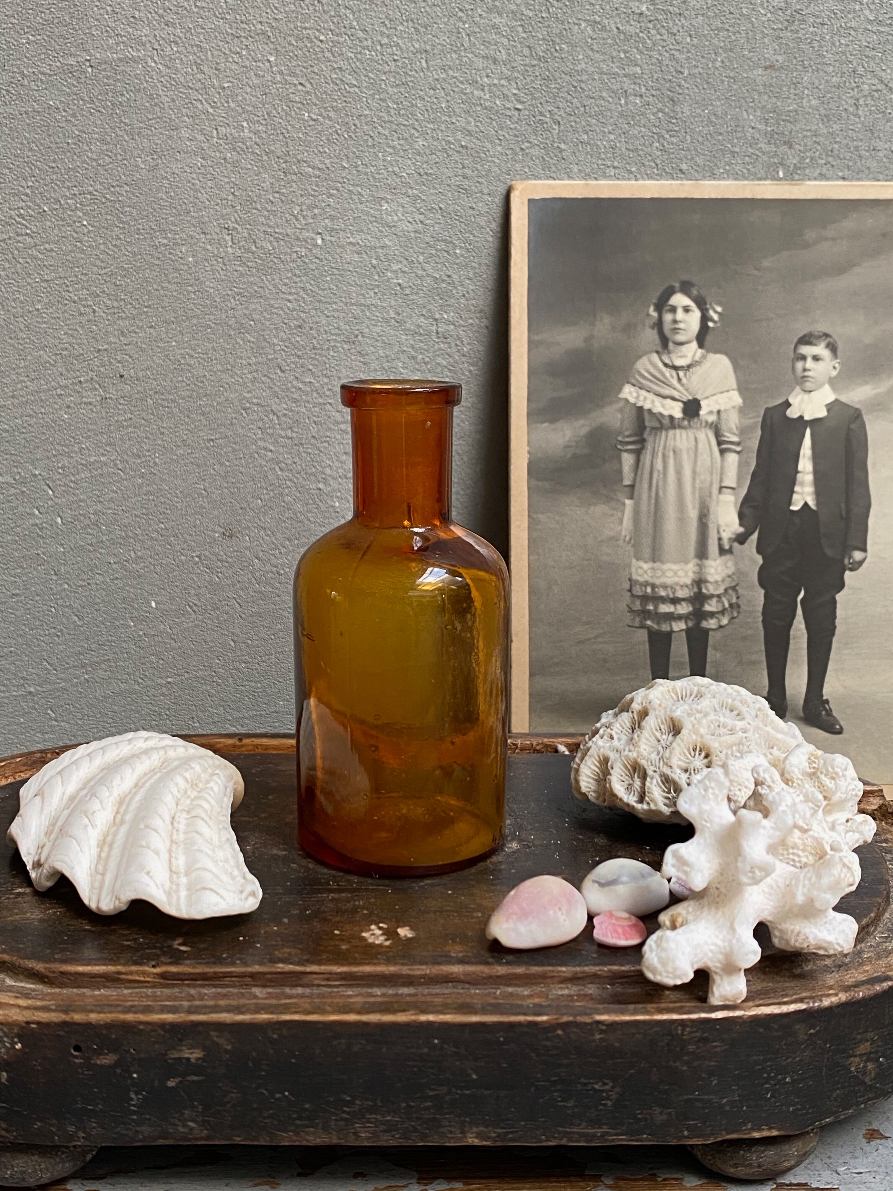 Bottle of amber officine