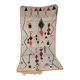 Handmade wool Berber rug 278x152cm