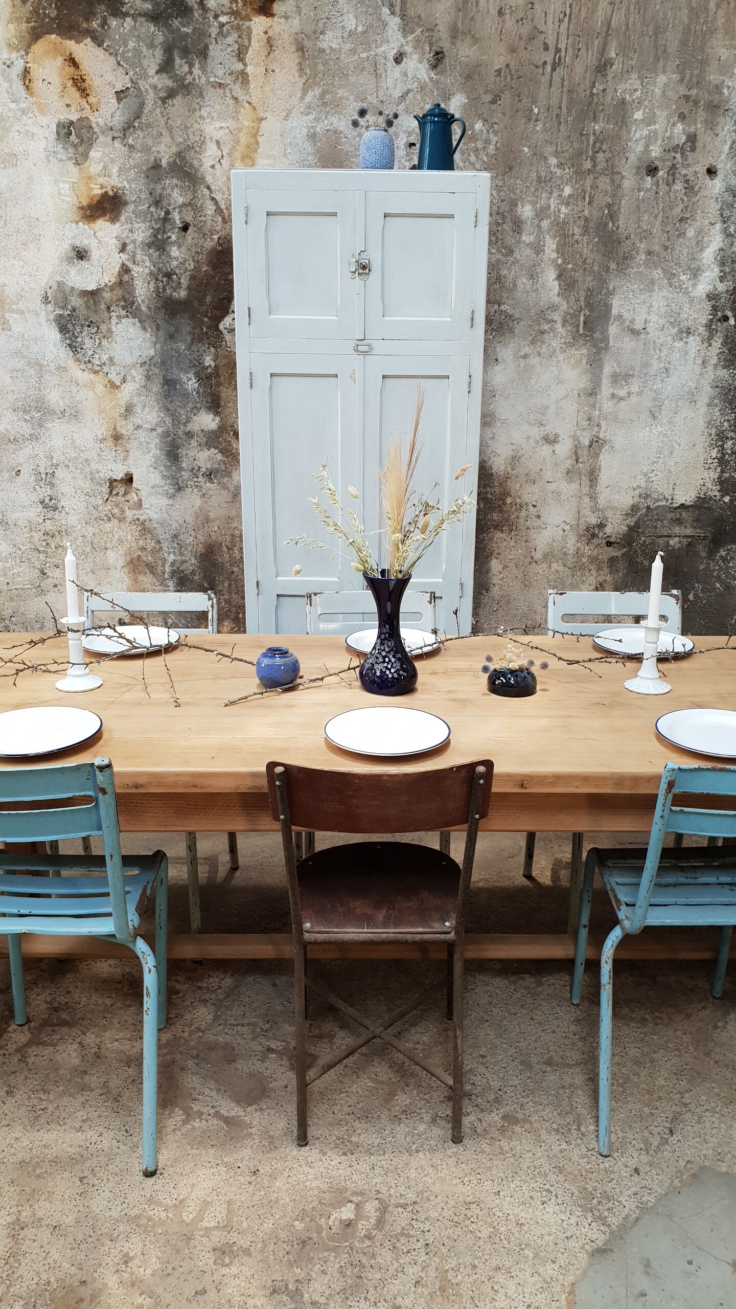 Vintage farmhouse table