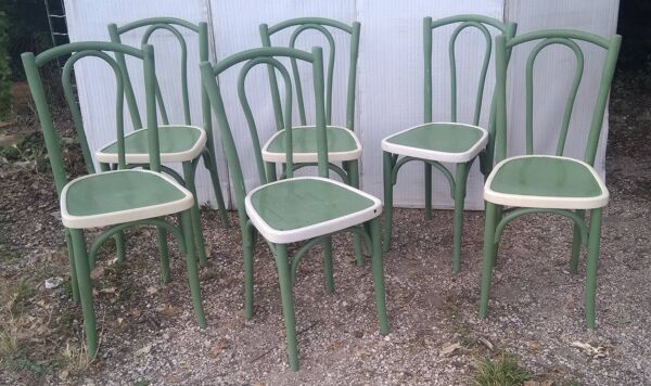 Lot de 6 chaises bistrot