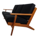 GE 290 Teak 3-Seater Sofa by Hans J. Wegner for Getama, Denmark, 1960s