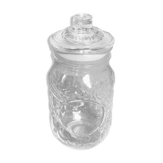 Glass spice jar