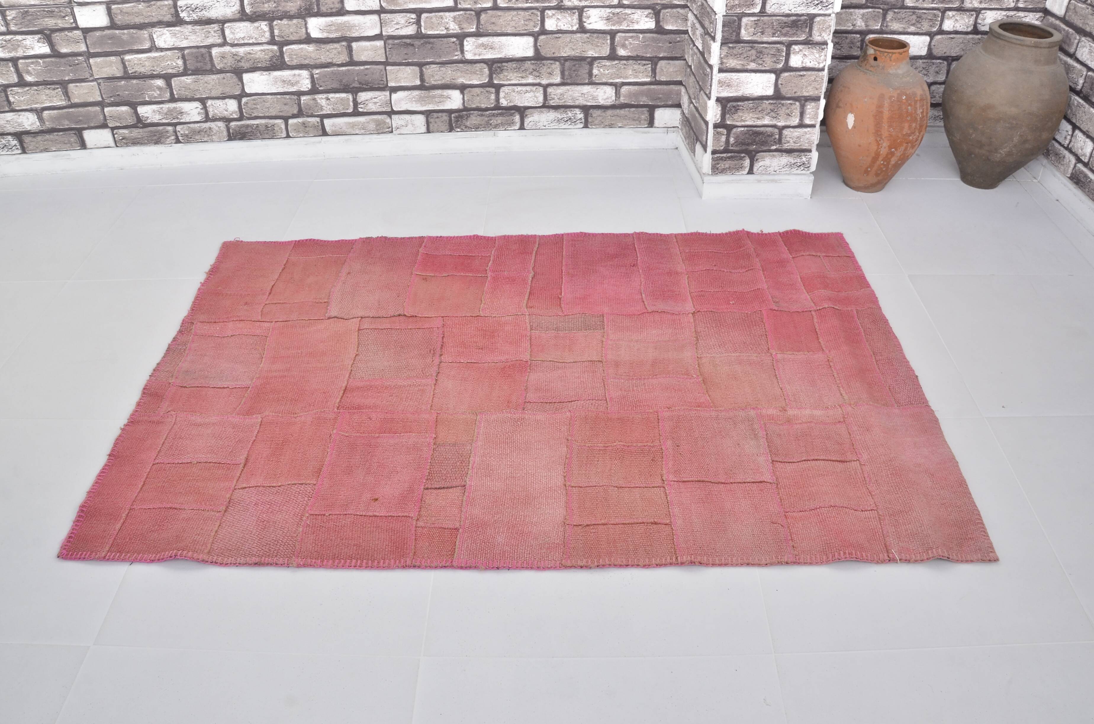 Vintage Handmade Hemp Kilim Rug sku 1651