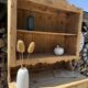 Solid wood sideboard / Two-body buffet