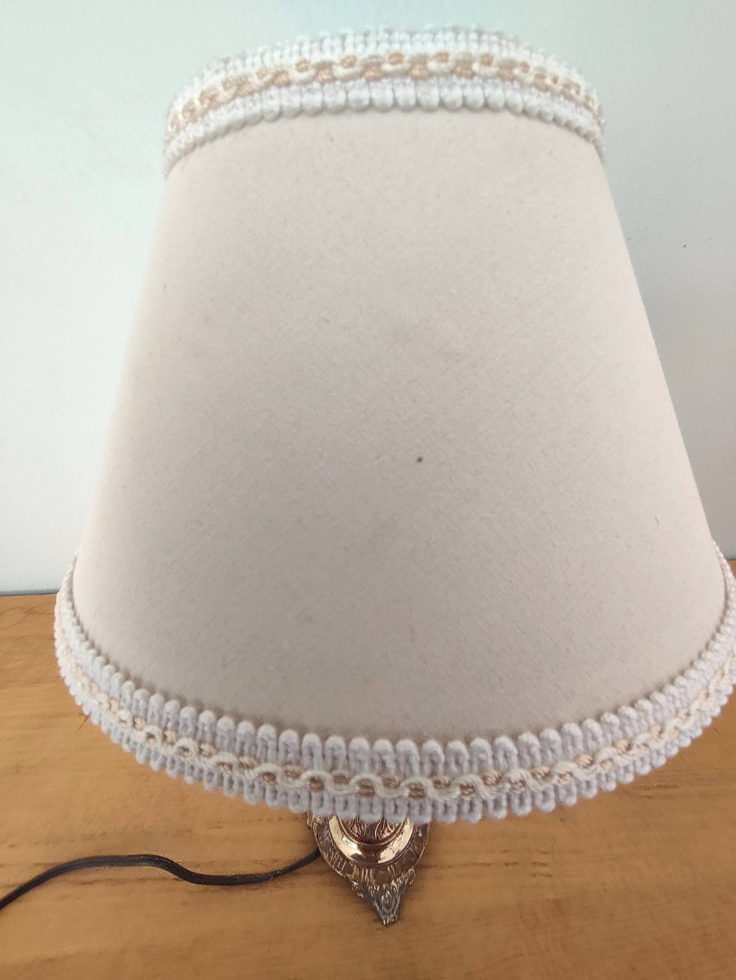 Art Deco lamp with a bronze base