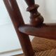 Lot de 5 chaises style faux bambou