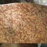 Antique bedside table with marble