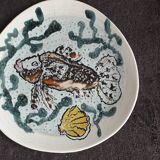 Vintage ceramic plate from Paimpol