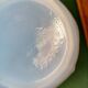 Art Deco blue opaline vase