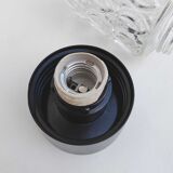 Ceiling lamp glass and bakelite black