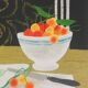 Yves Ganne: Still Life with Pears, original signed lithograph