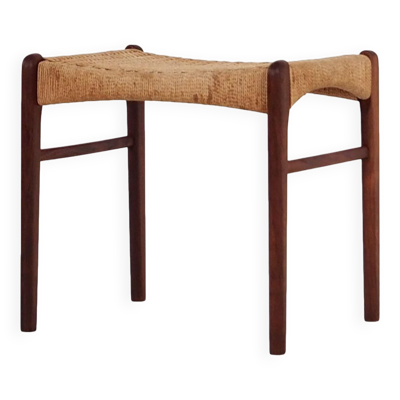 Repose-pieds en palissandre, design danois, années 1970, production : Danemark