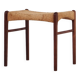 Repose-pieds en palissandre, design danois, années 1970, production : Danemark