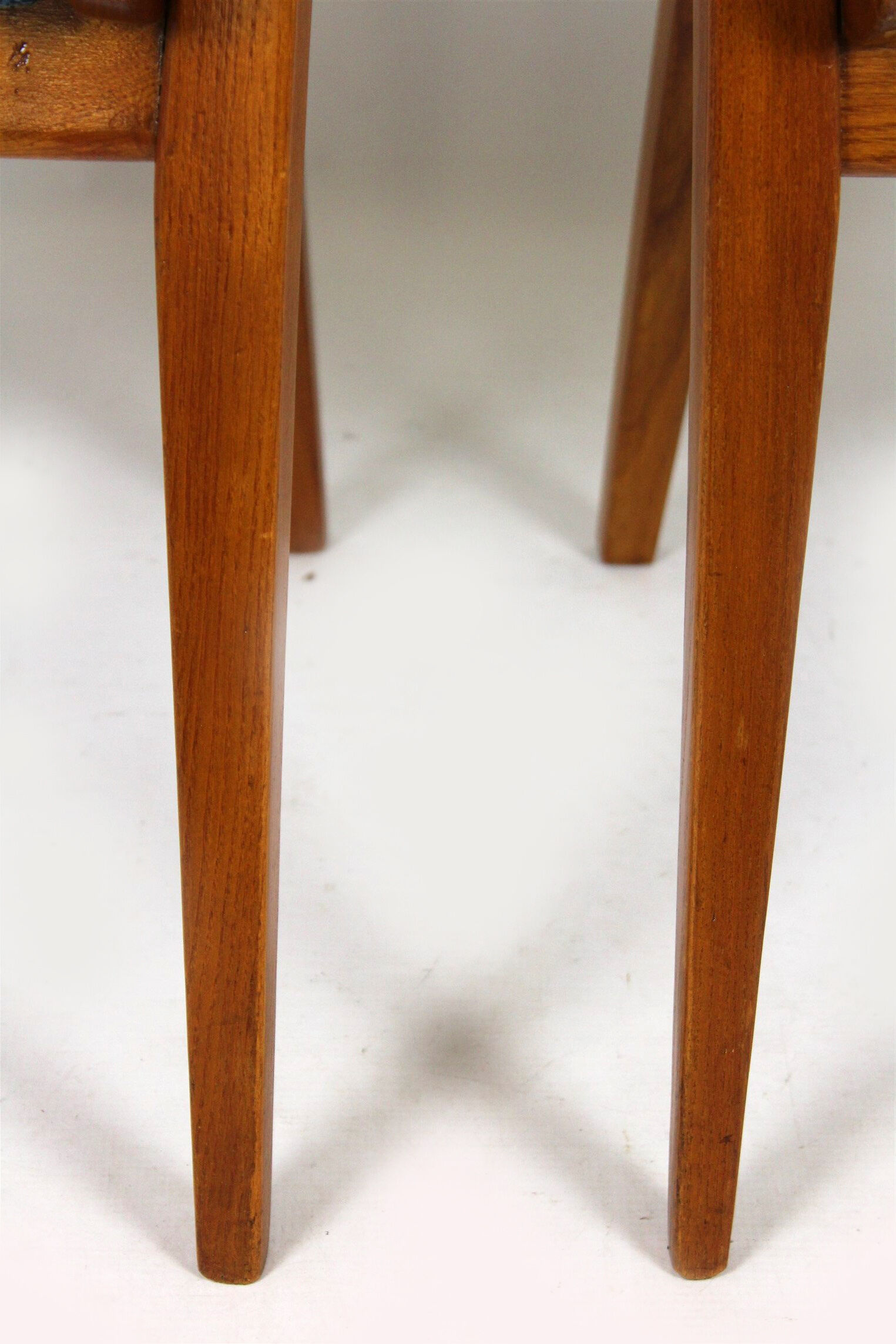 Ash & walnut dining chairs from Jitona Sobeslav, 1950