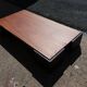 Table basse en acajou massif