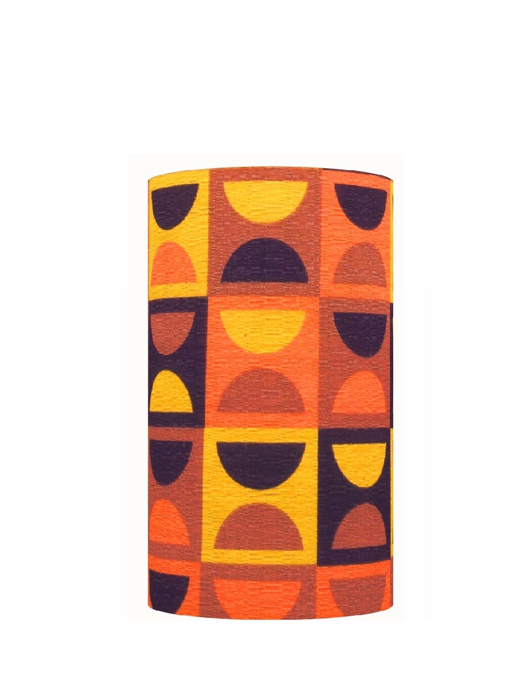 Lampshade Moma H30 D18 - vintage fabric 1970