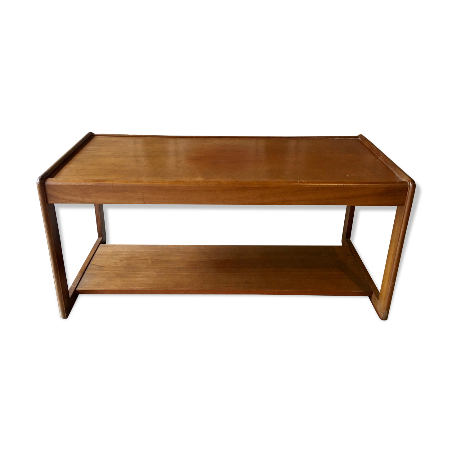 Teak coffee table