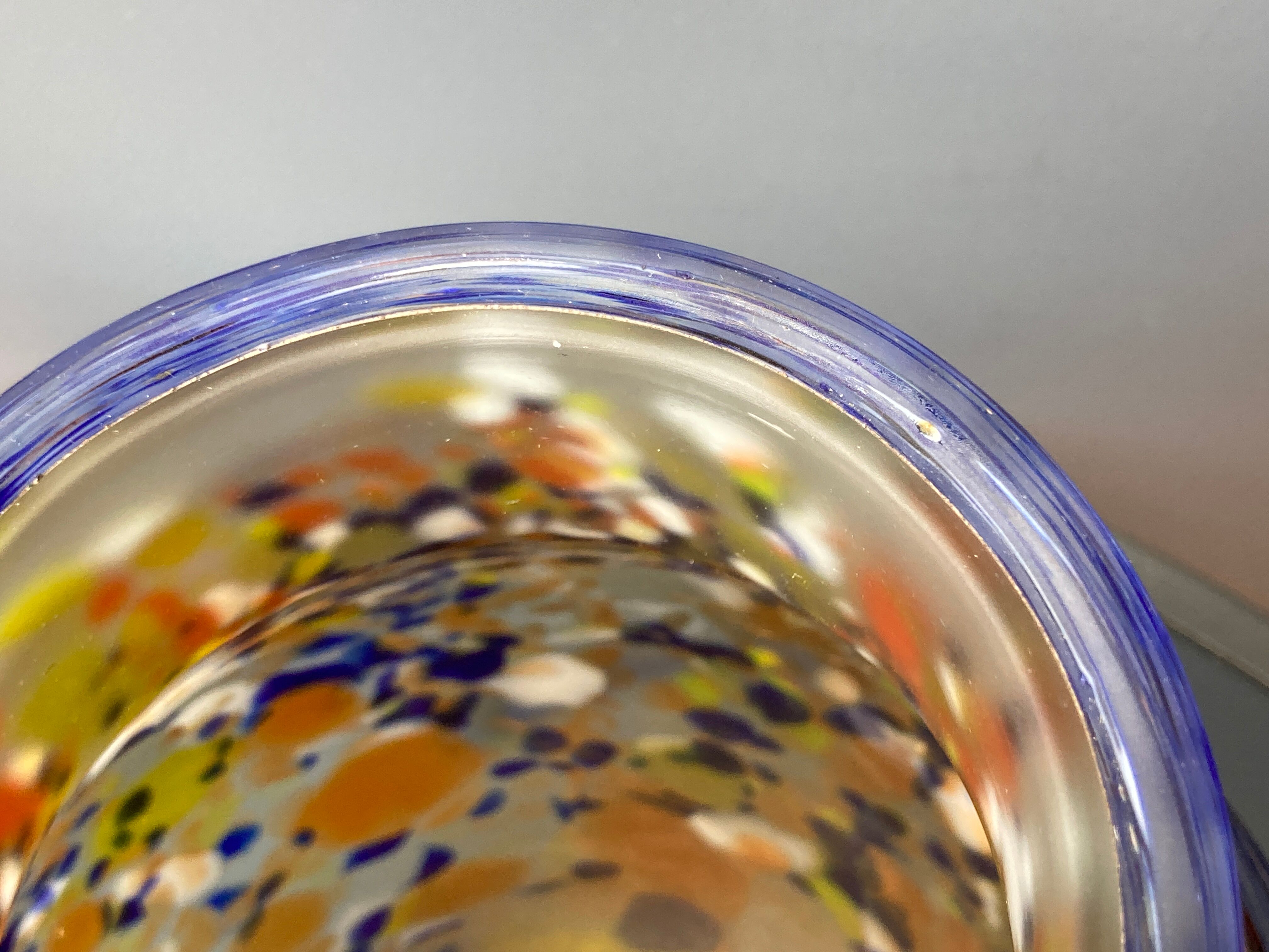 Art Deco vase in glass paste - Muller Frères Luneville