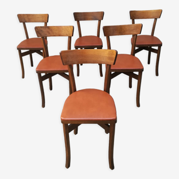 Chaises de bistrot années 50