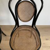 Série de 8 chaises viennoises N.33 de J&J Kohn, 1900