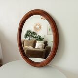 Vintage solid wood mirror