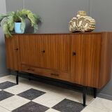wood sideboard 1970s