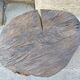 Tabouret tripode en bois brut