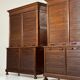 2 x oak filing cabinets ca. 1900