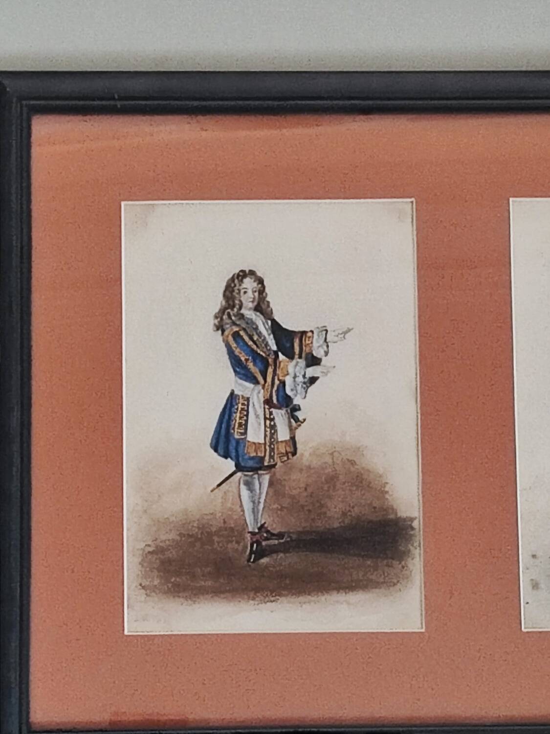 Fashion sketch triptych