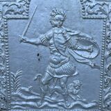 Hercules and the Lion Fireplace Plate
