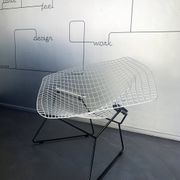 Big Diamond armchair, Harry Bertoia for Knoll International, 1950s-60s, restored