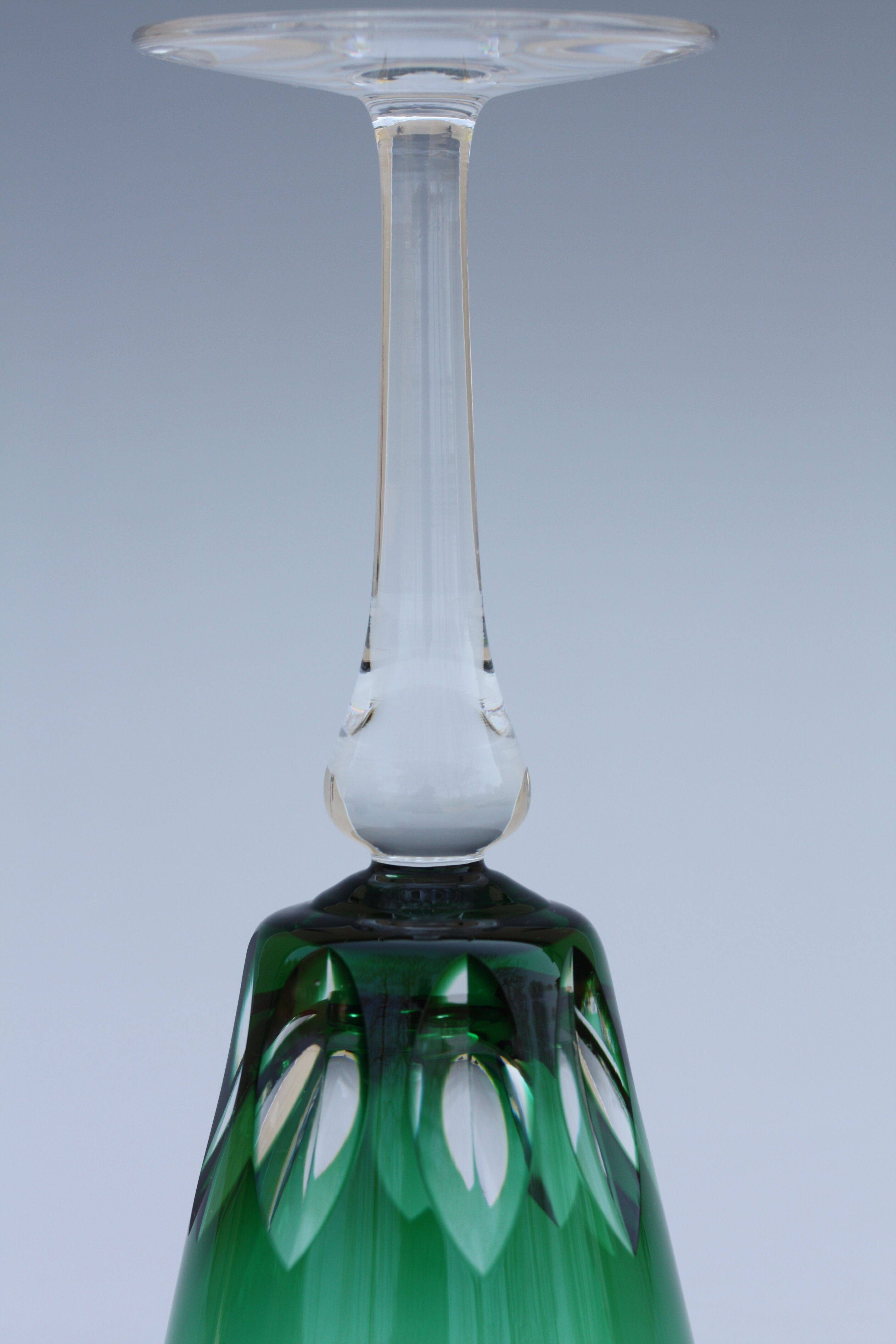 St. Louis Crystal Rhine Wine Glass Model Jersey Paquebot France